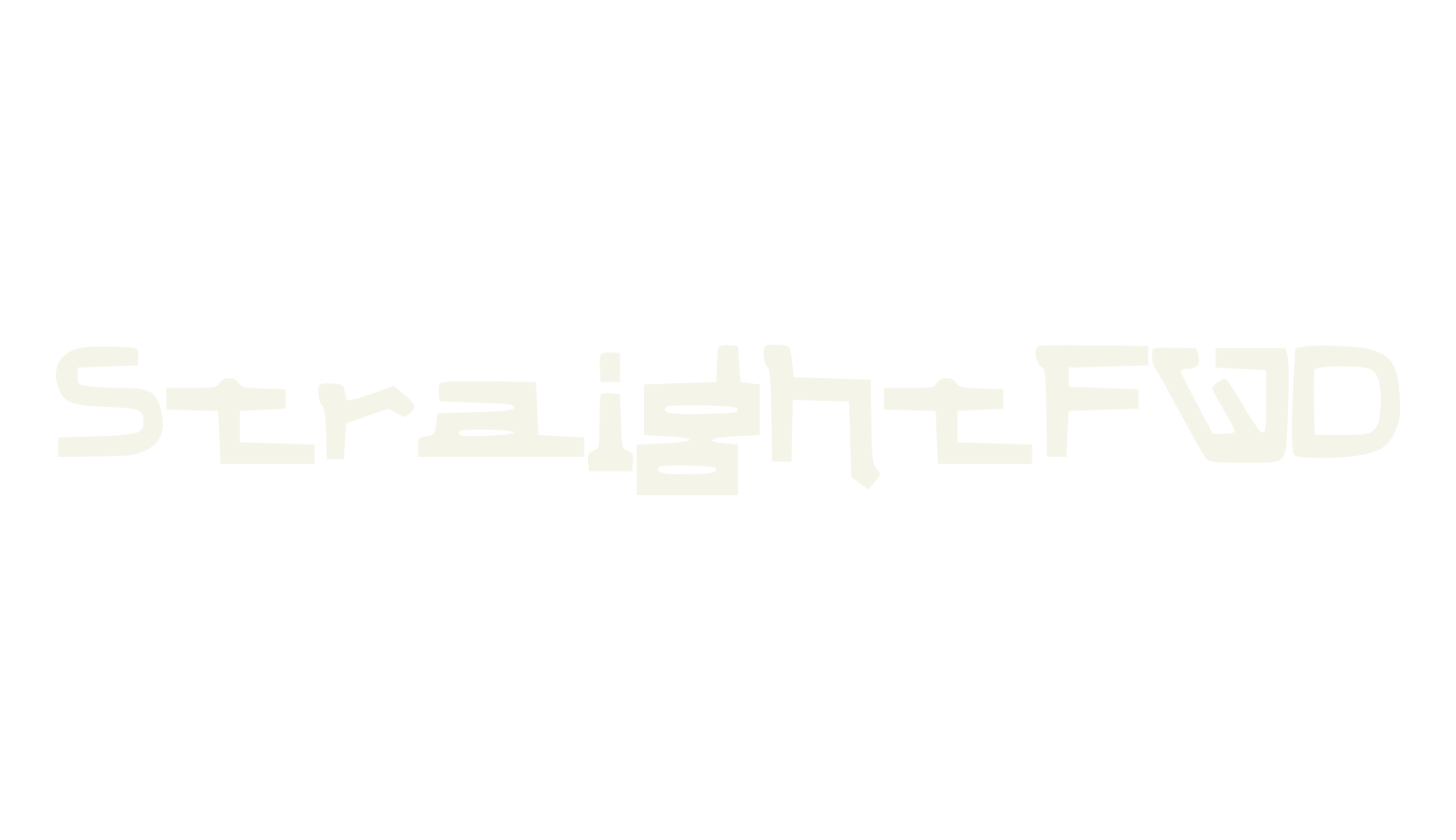 StraightFWD, display font preview