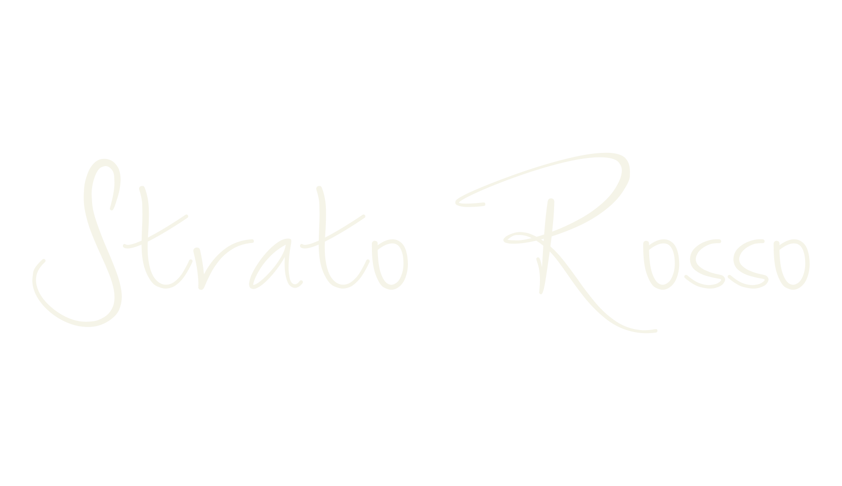 Strato Rosso, handwriting font preview