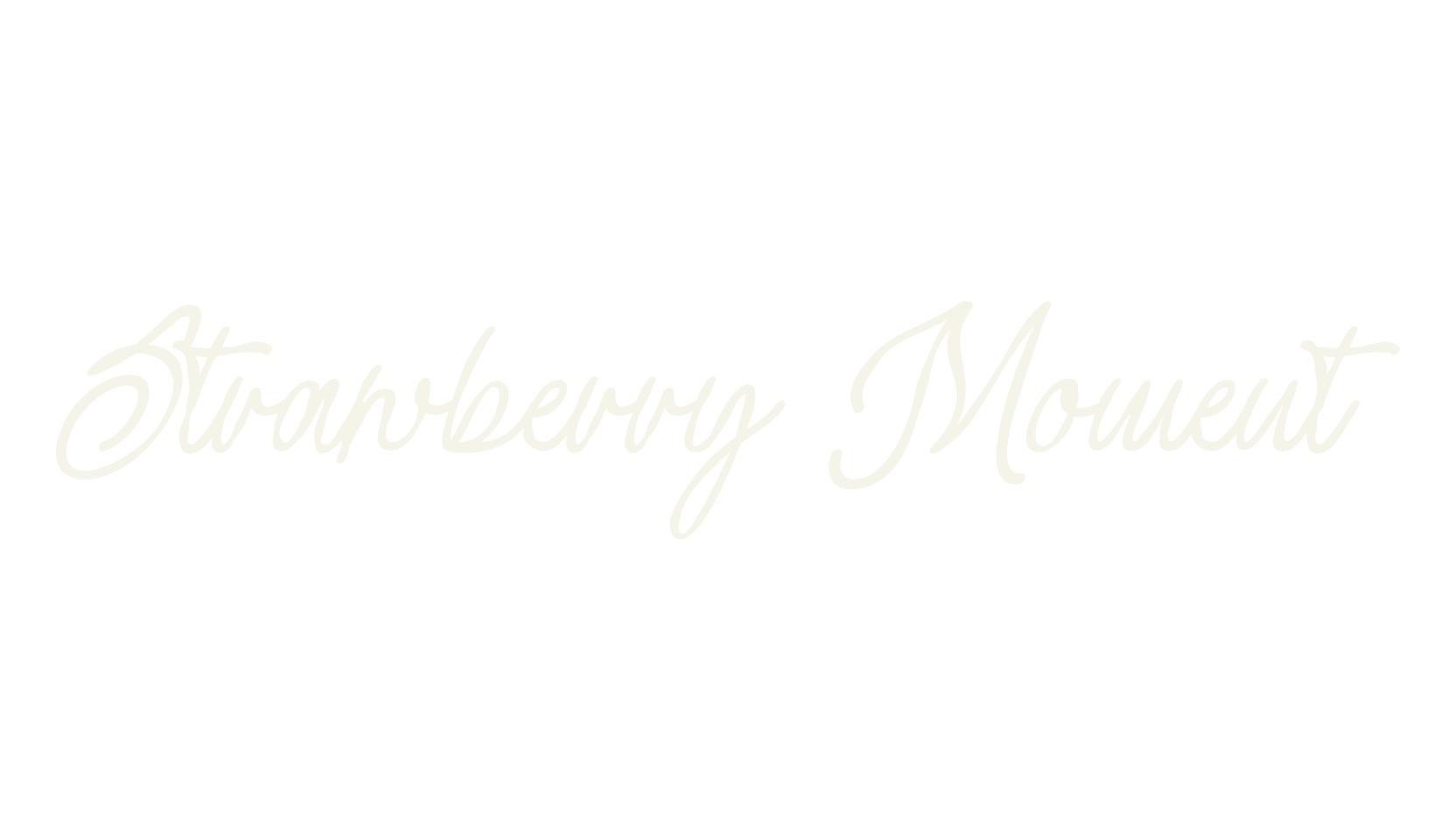 Strawberry Moment, fashion script font preview