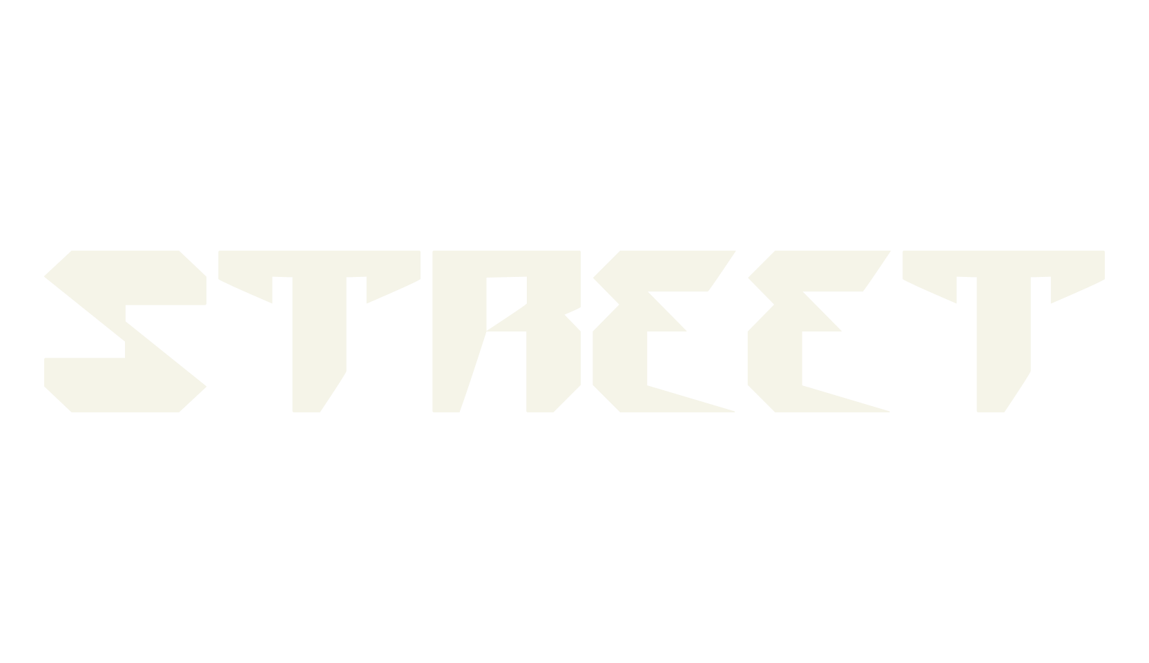 street, display market font preview