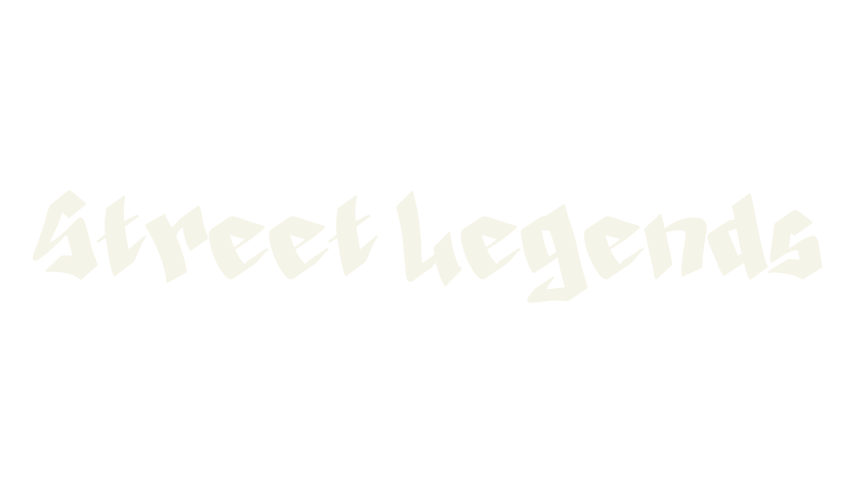 Street Legends, graffiti font preview