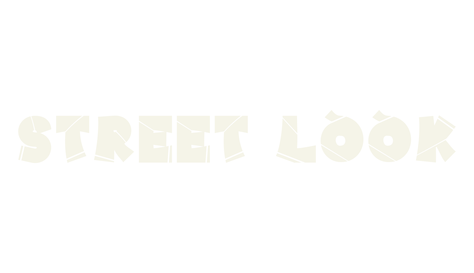 Street Look, cool font preview