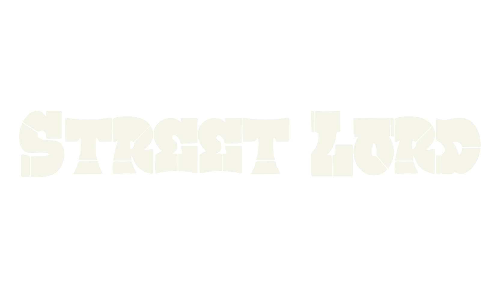 Street Lord, graffiti font preview