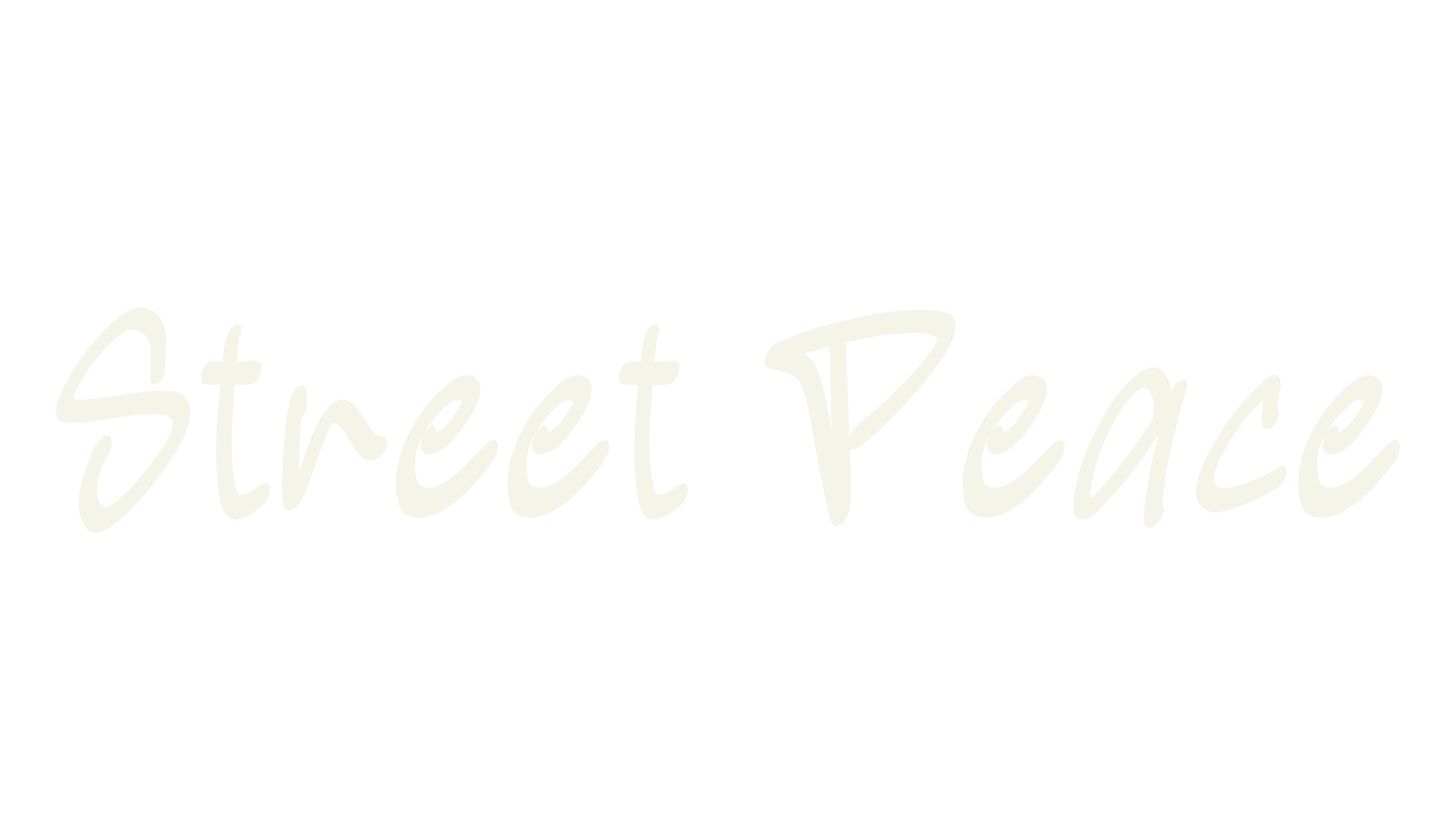 Street Peace, graffiti font preview