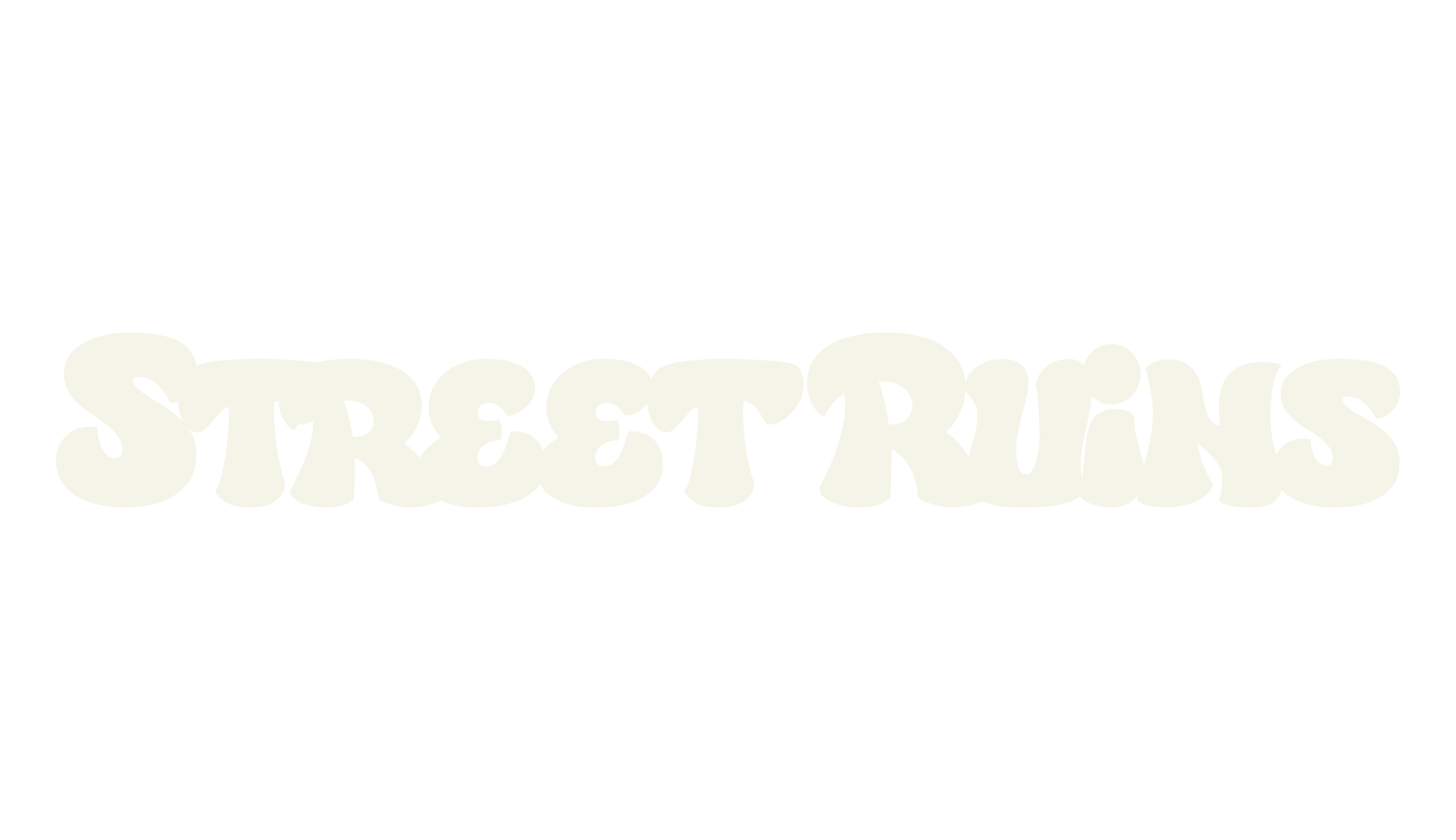 Street Ruins, graffiti font preview