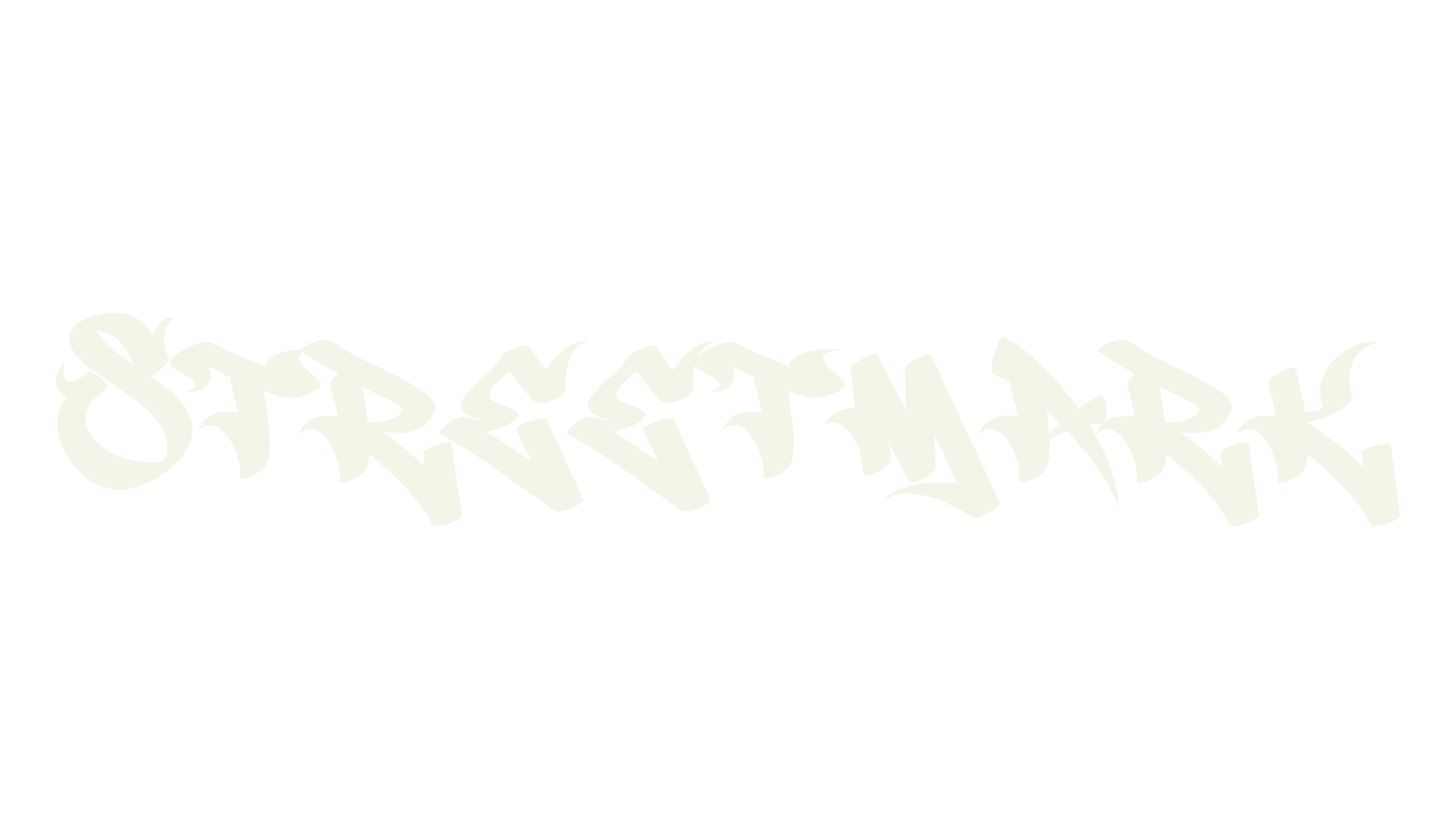 Streetmark, graffiti font preview