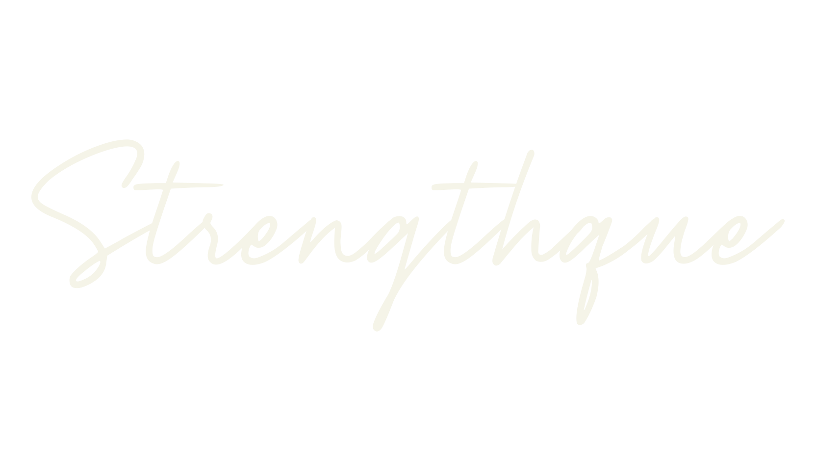 Strengthque, fancy font preview