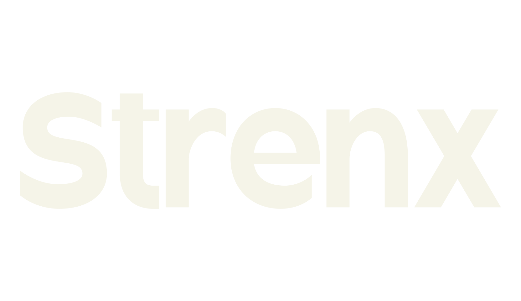 Strenx, sans serif font preview