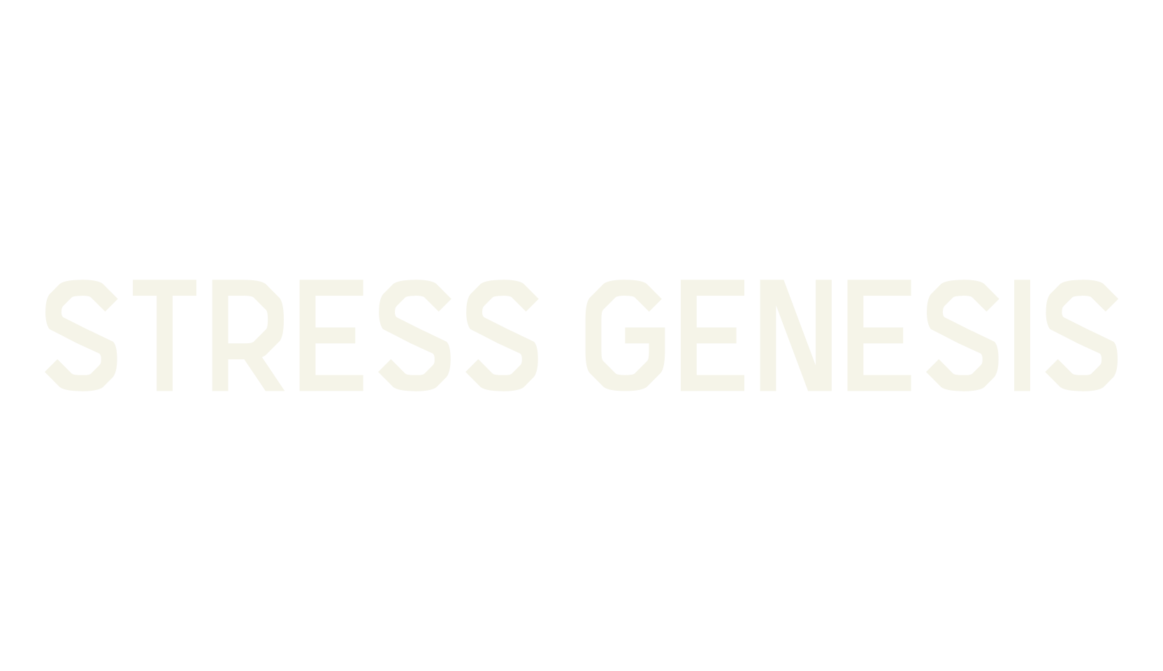 Stress Genesis, sans font preview