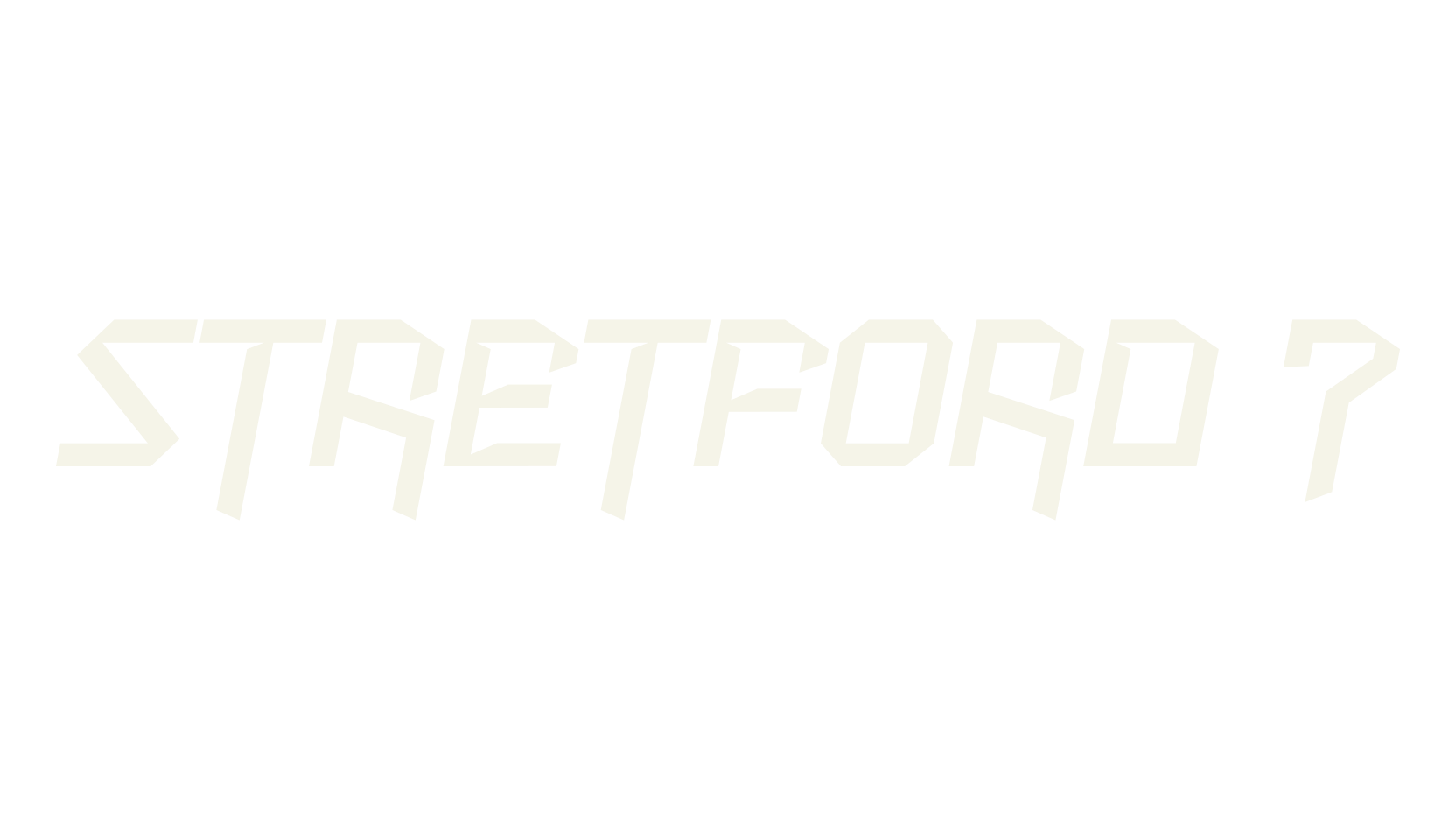 Stretford 7, jersey font preview