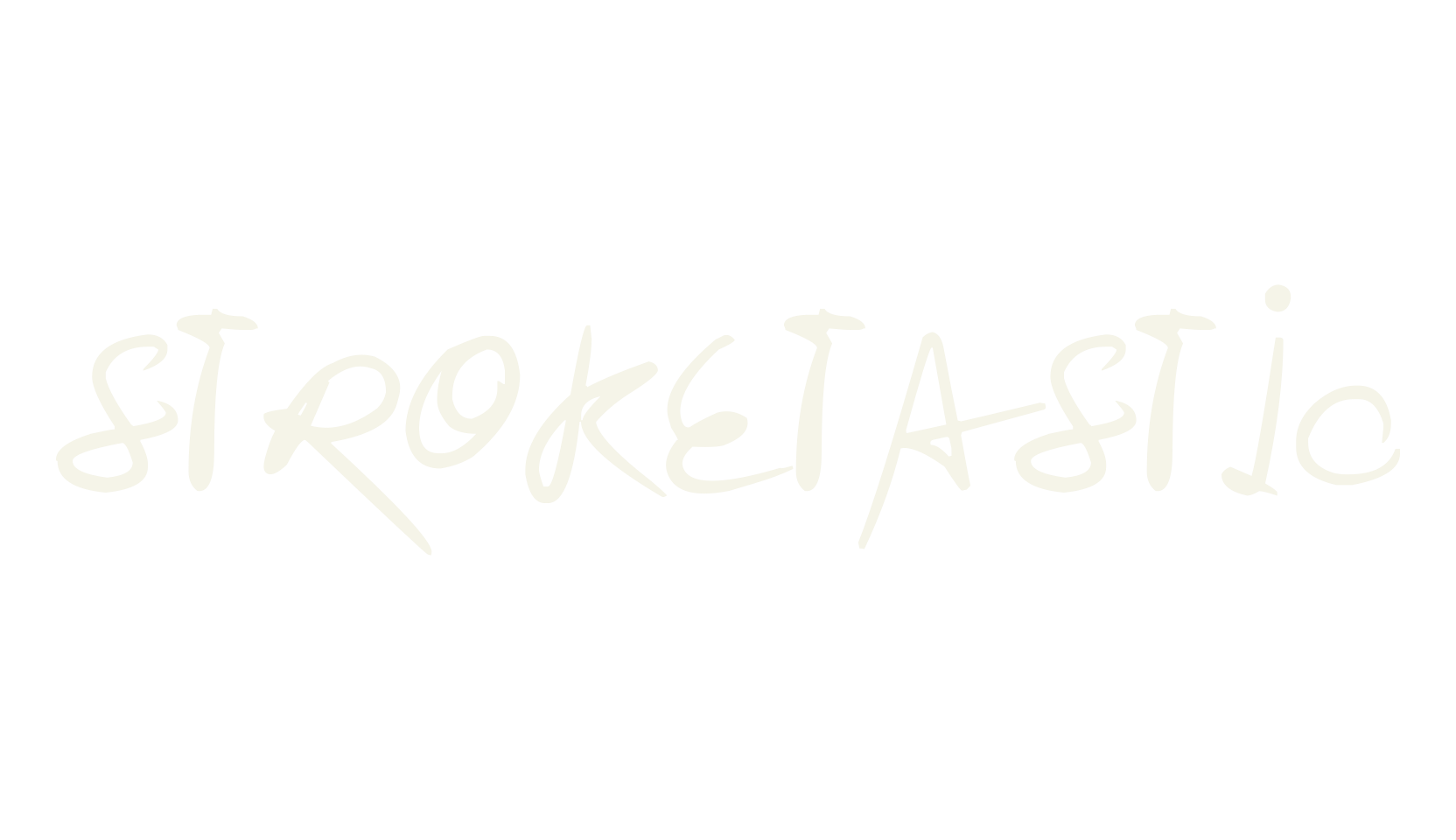 Stroketastic, fashion sign font preview