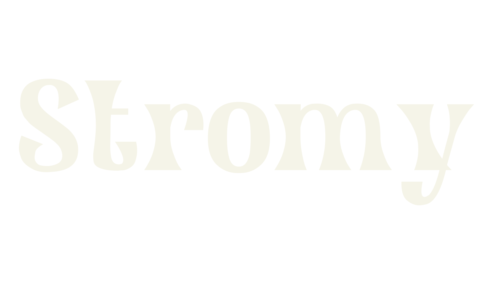 Stromy, halloween font preview