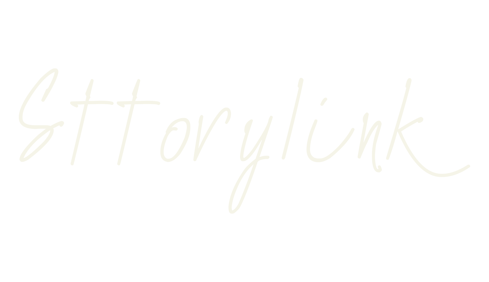Sttorylink, cursive font preview