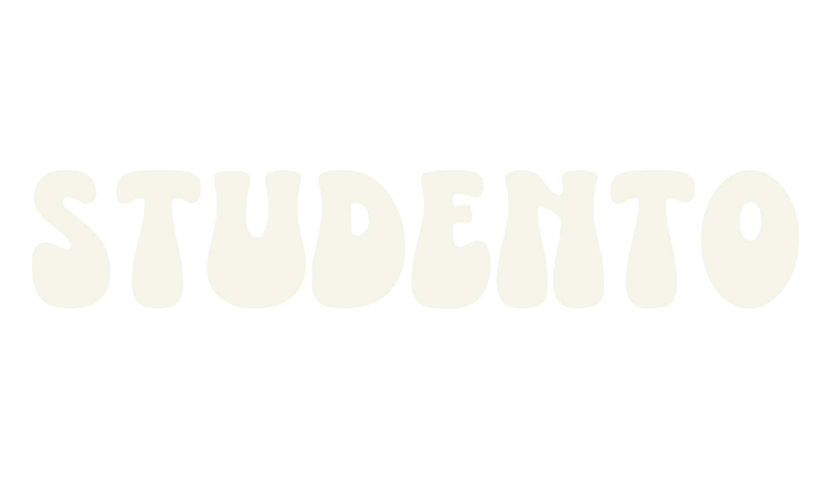 Studento, psychedelic font preview