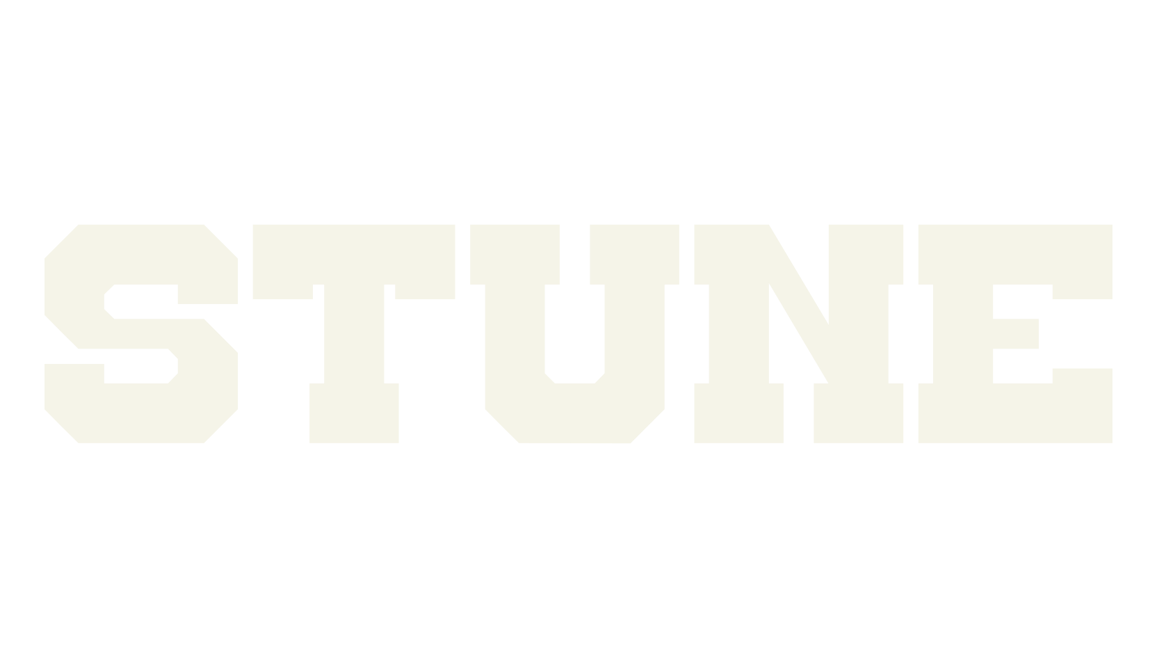 STUNE, serif font preview