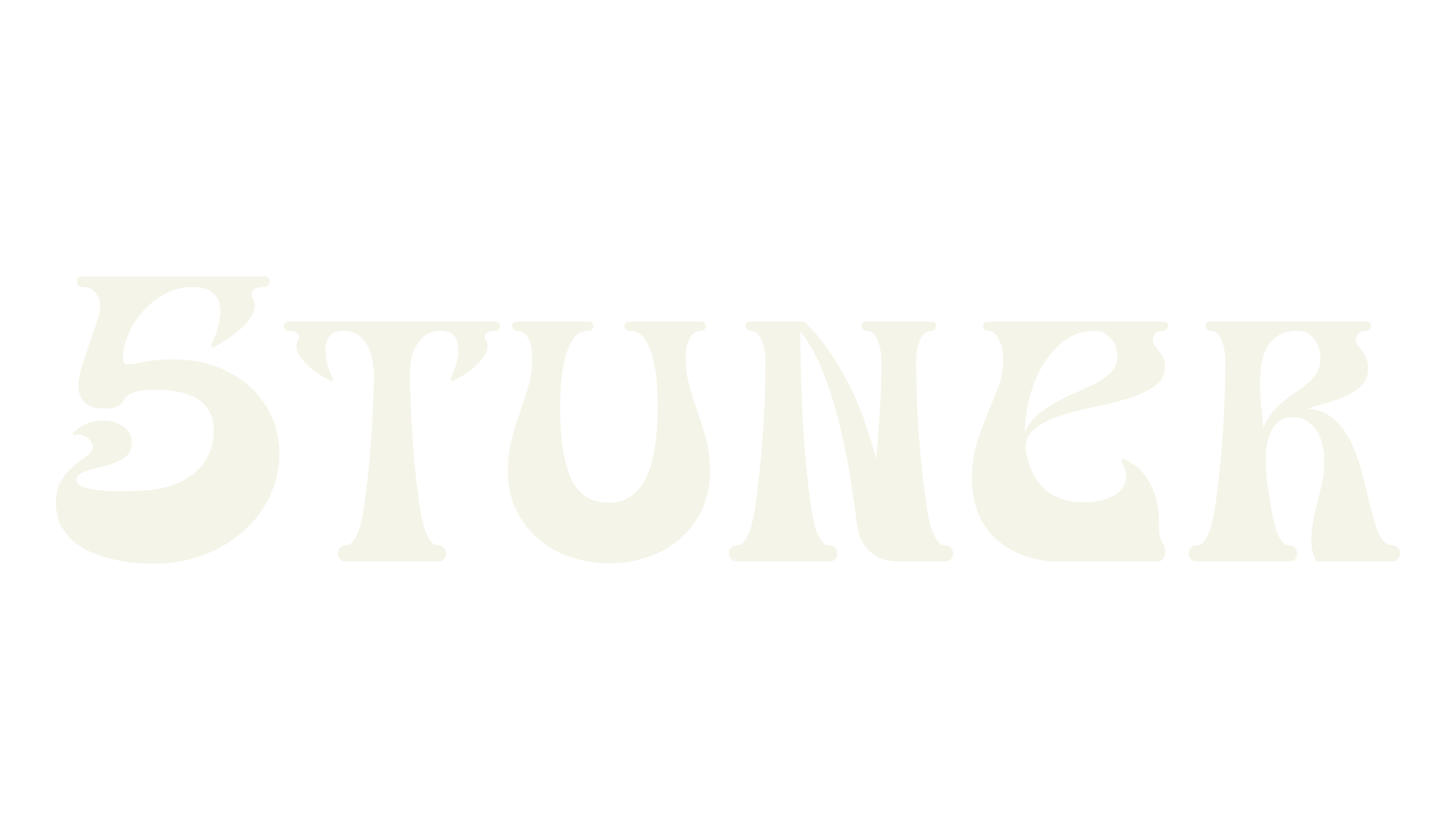 Stuner, 3d font preview