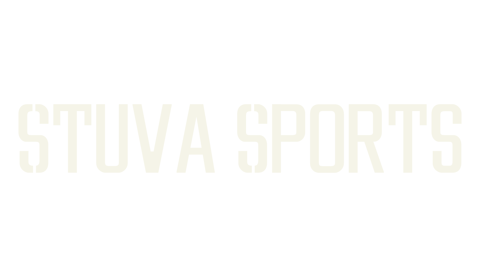 Stuva Sports, sports font preview