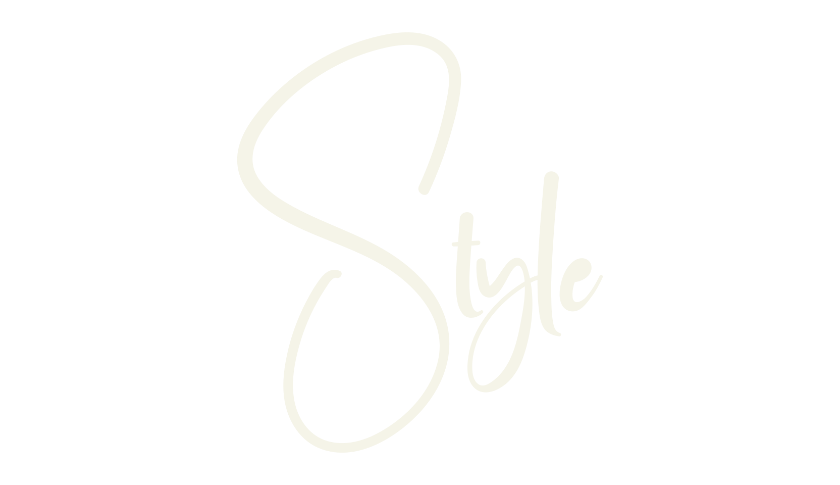 Style, signature font preview
