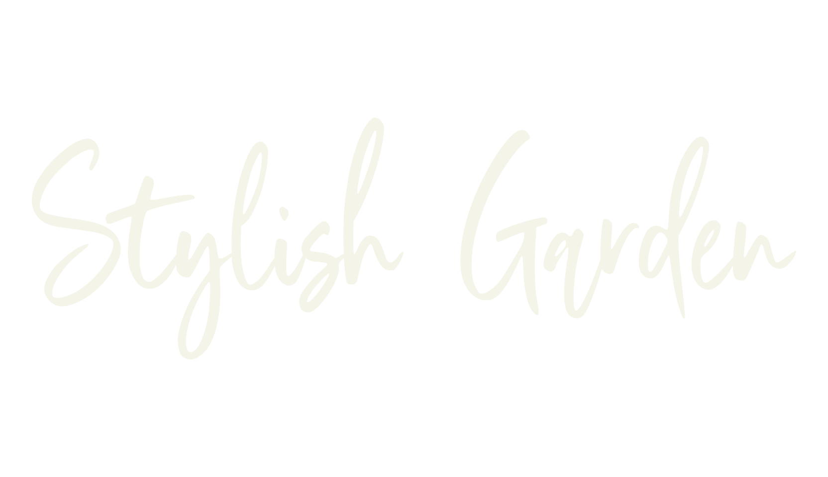 Stylish Garden, fashion script font preview