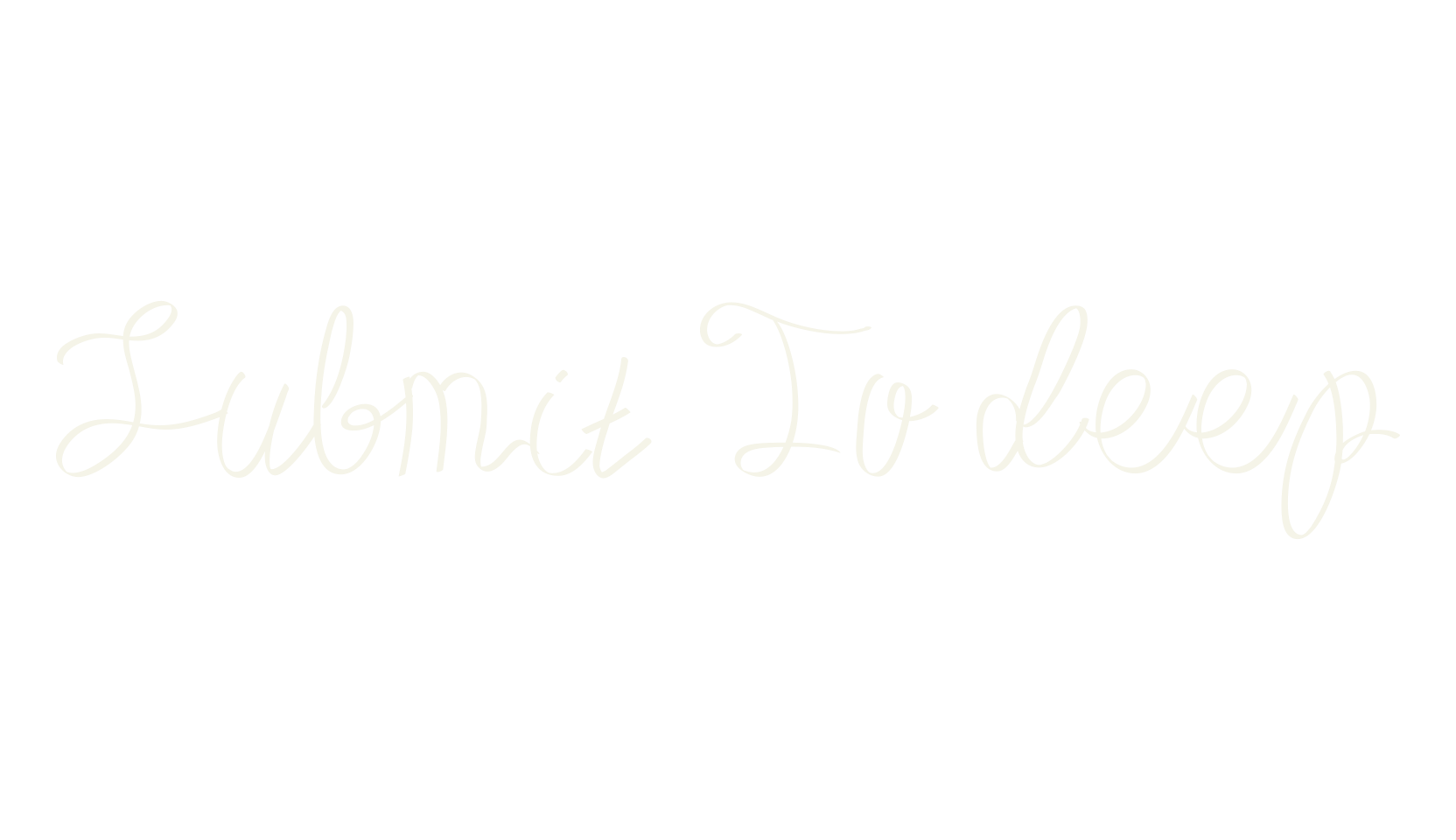 Submit To deep, wedding font preview