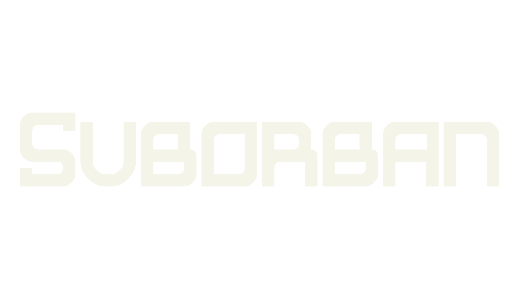 Suborban, sci-fi font preview