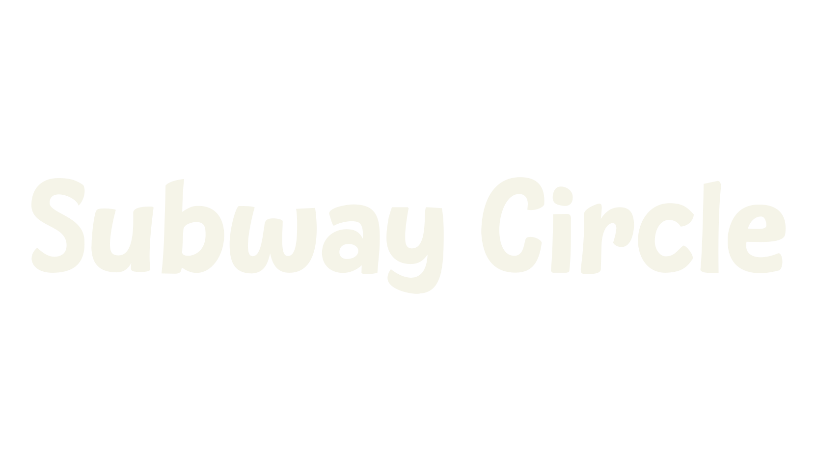 Subway Circle, display market font preview