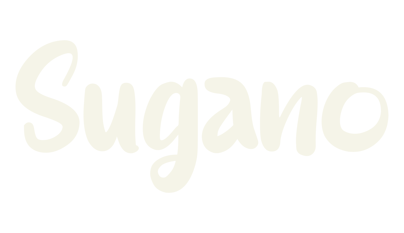 Sugano, whimsical font preview