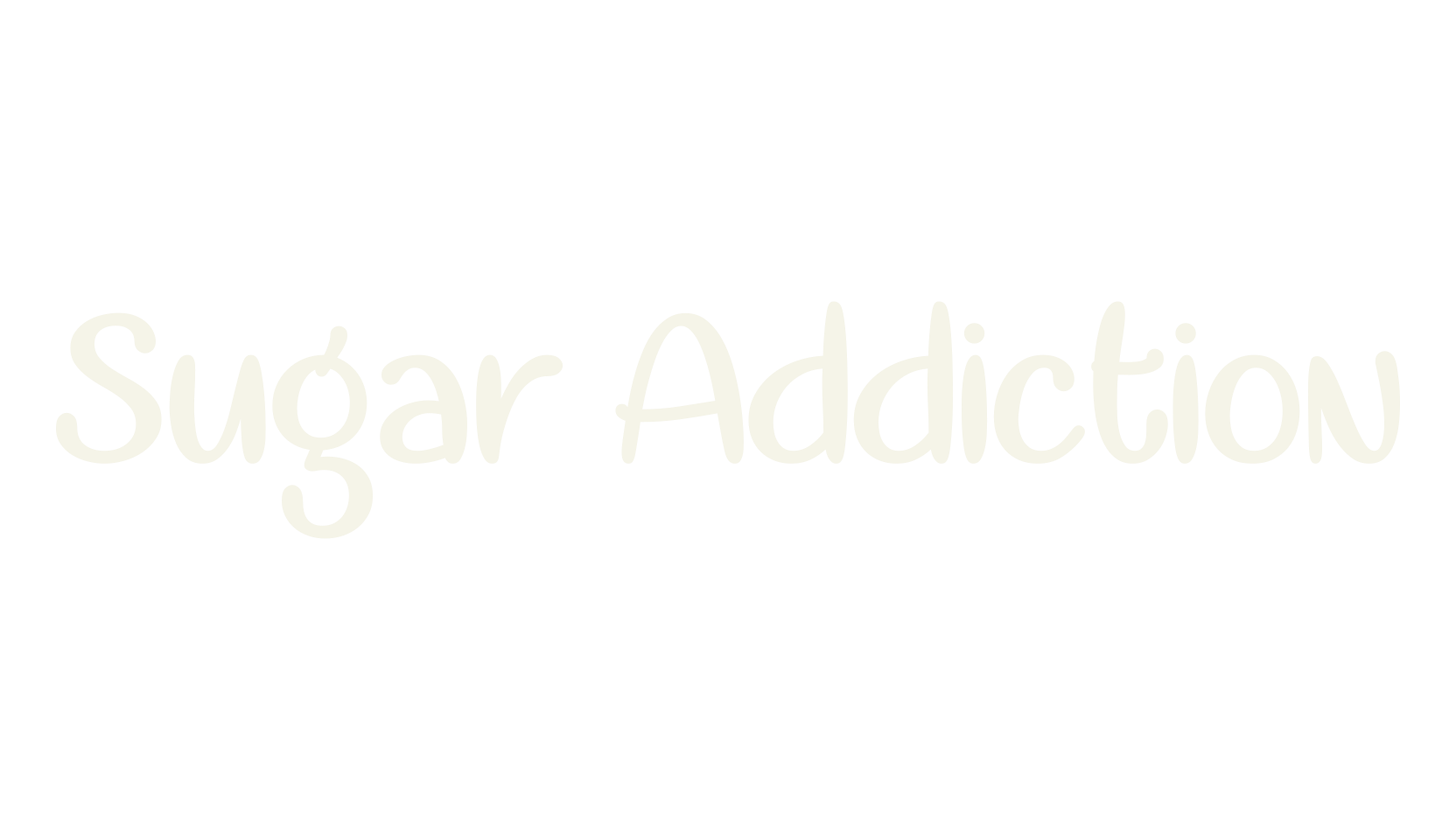 Sugar Addiction, handwritten font preview