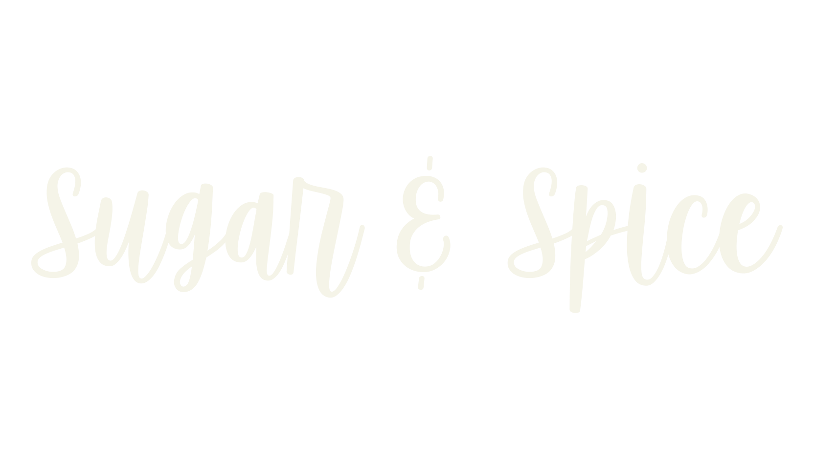 Sugar & Spice, fashion script font preview