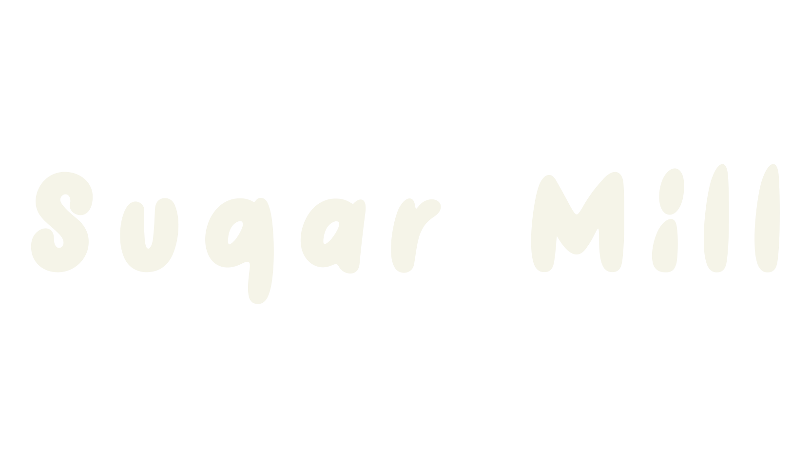 Sugar Mill, trendy font preview