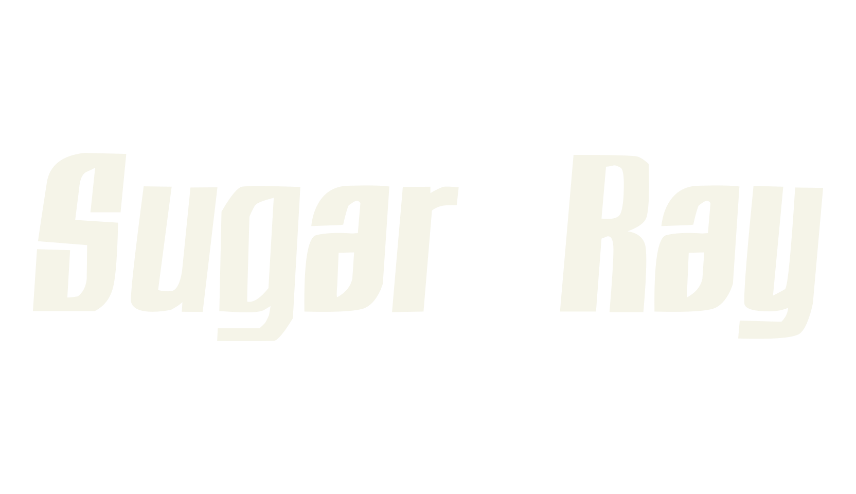 Sugar Ray, display market font preview