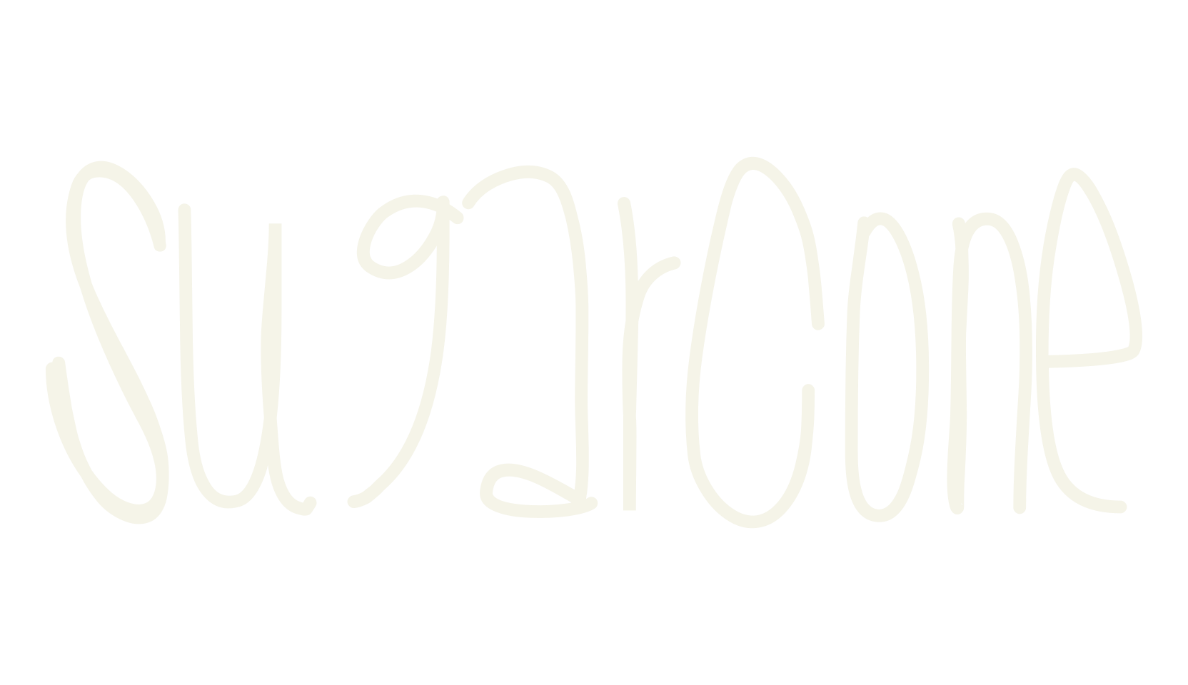 SugarCone, handwritten font preview