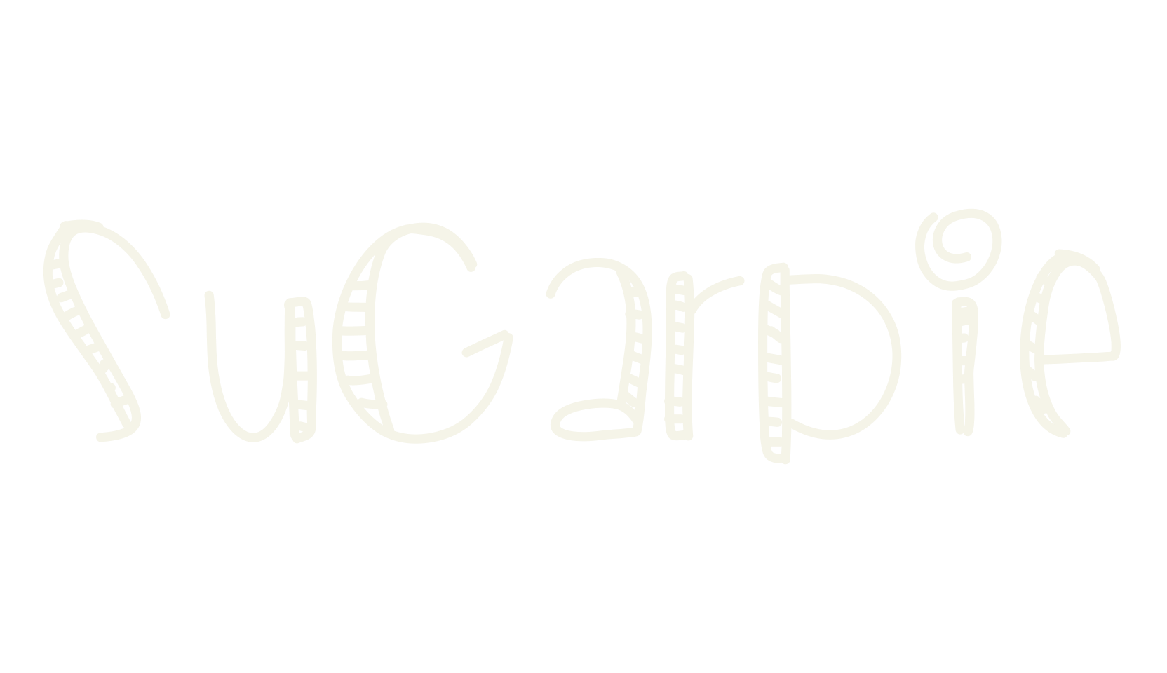 SugarPie, handwritten font preview