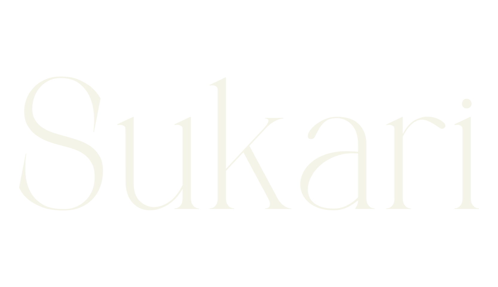 Sukari, luxury font preview