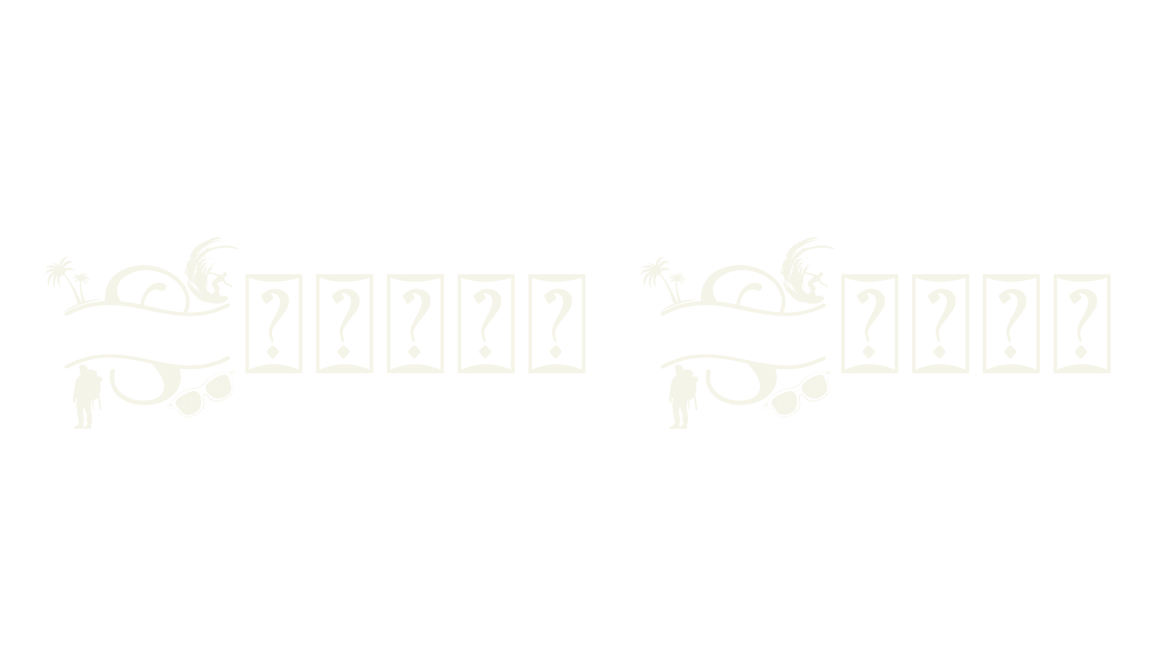 Summer Style, beach font preview
