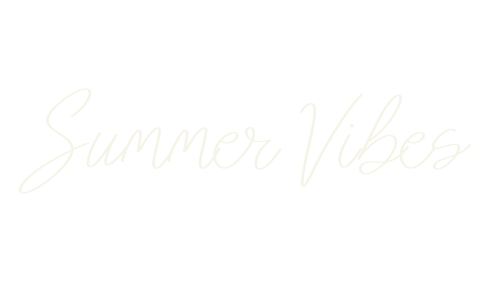 Summer Vibes, fashion script font preview