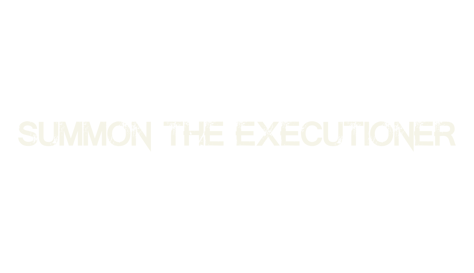 Summon the Executioner, sans font preview