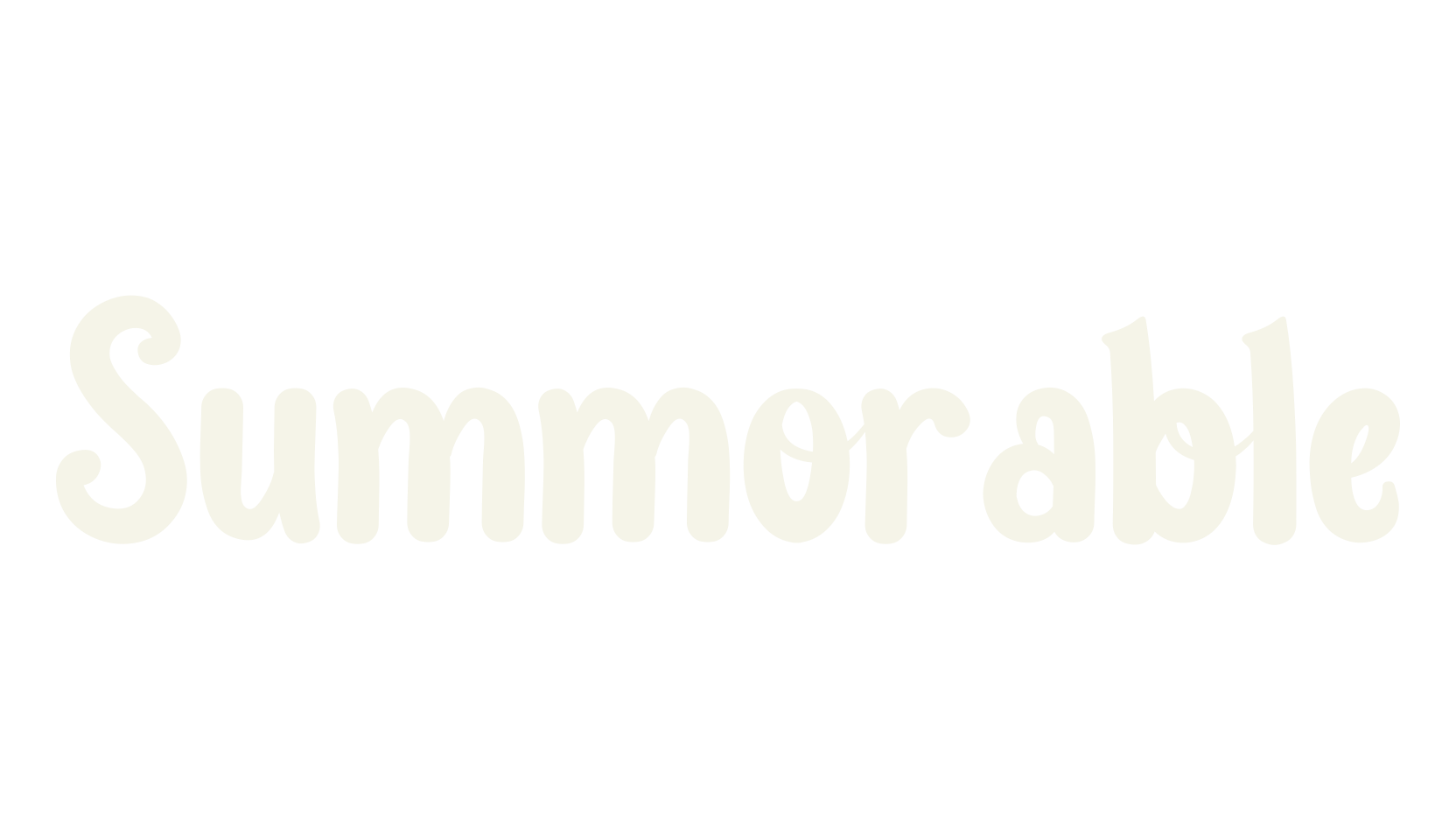 Summorable, cafe font preview