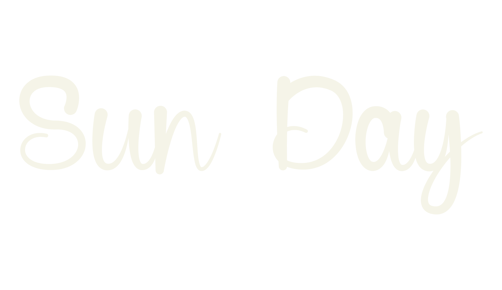 Sun Day, cute font preview