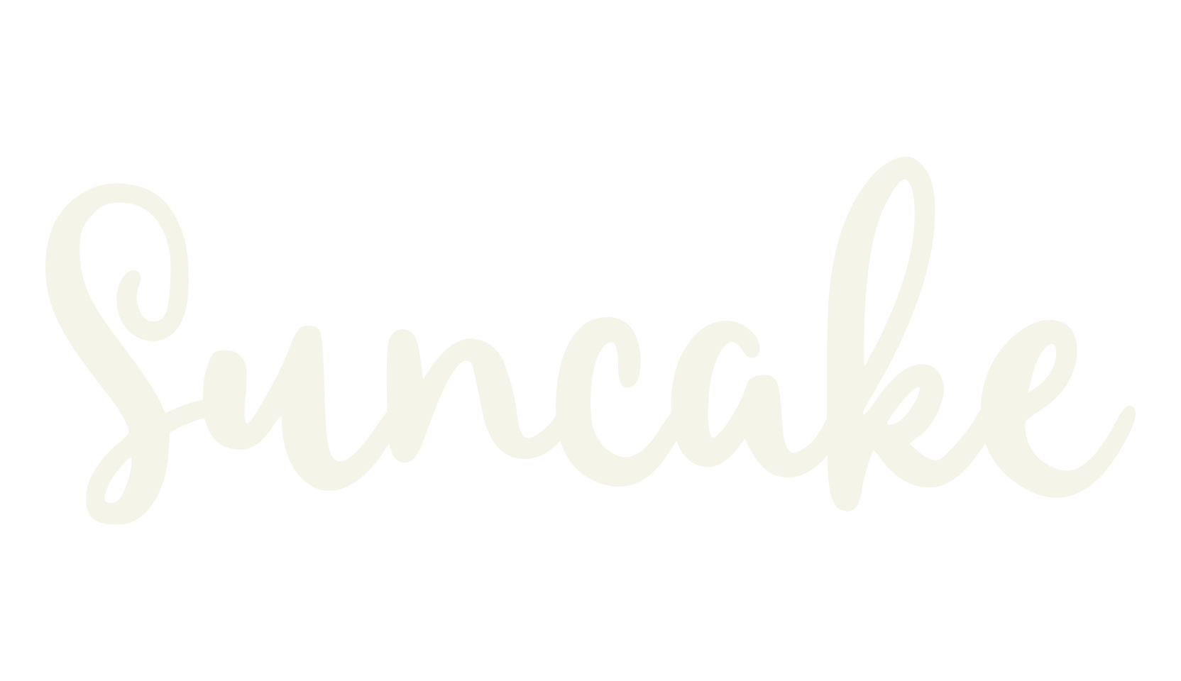 Suncake, script font preview