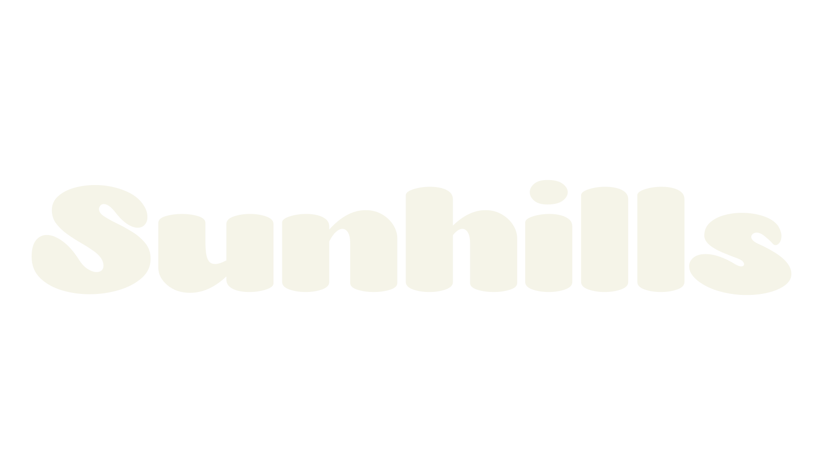 Sunhills, letter font preview