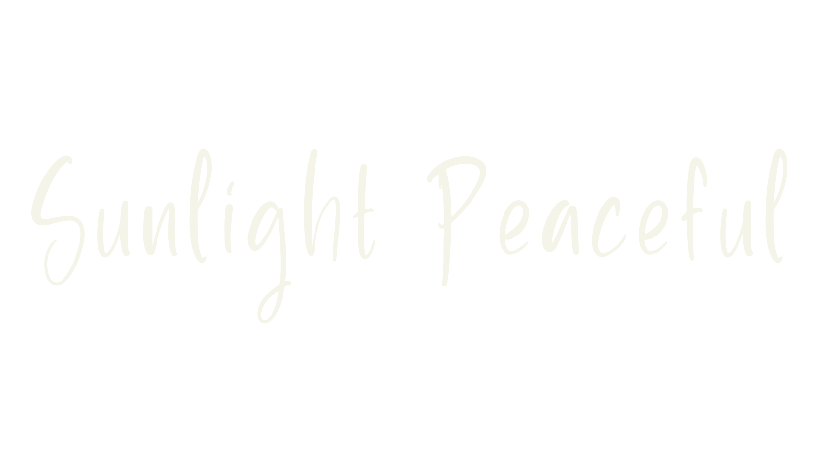 Sunlight Peaceful, chalkboard font preview