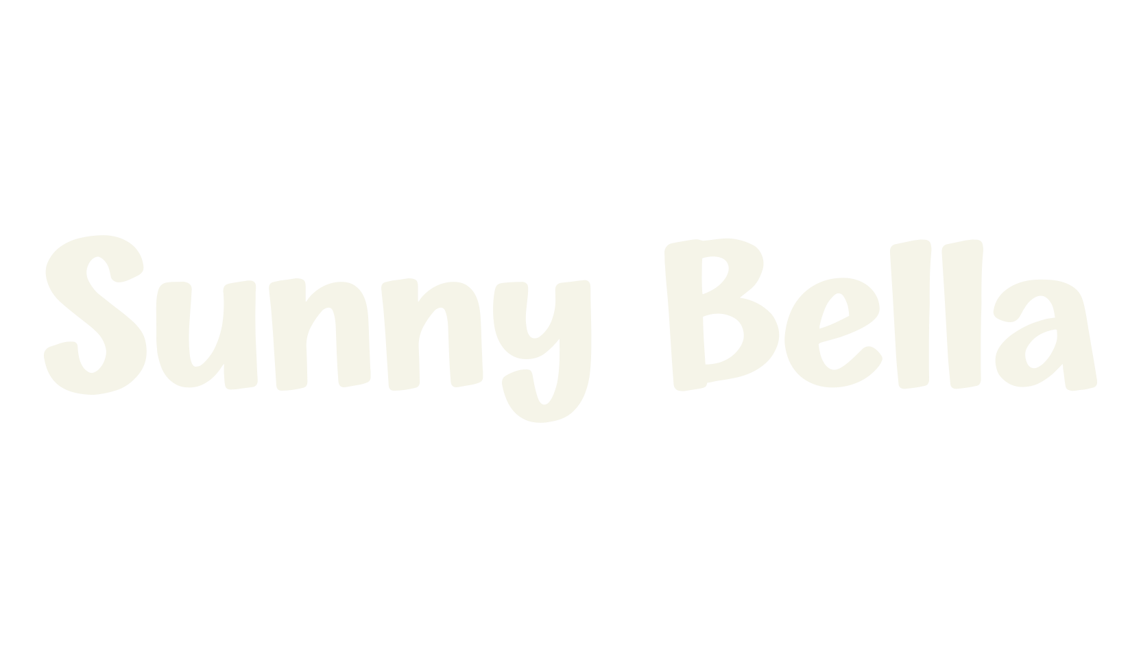 Sunny Bella, cute font preview