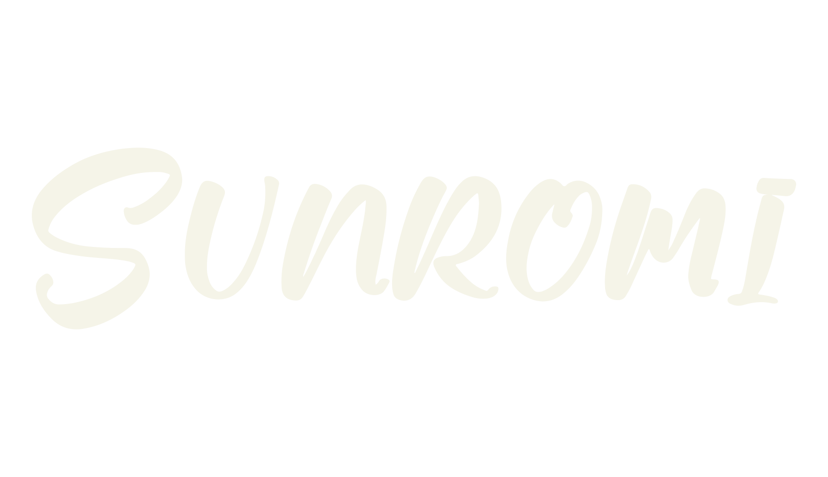 Sunromi, script font preview