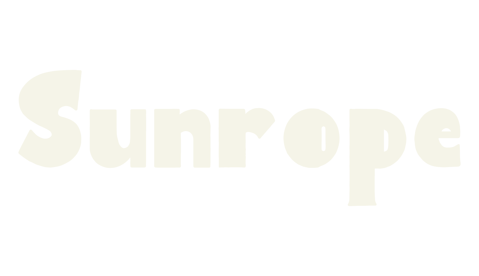 Sunrope, retro font preview