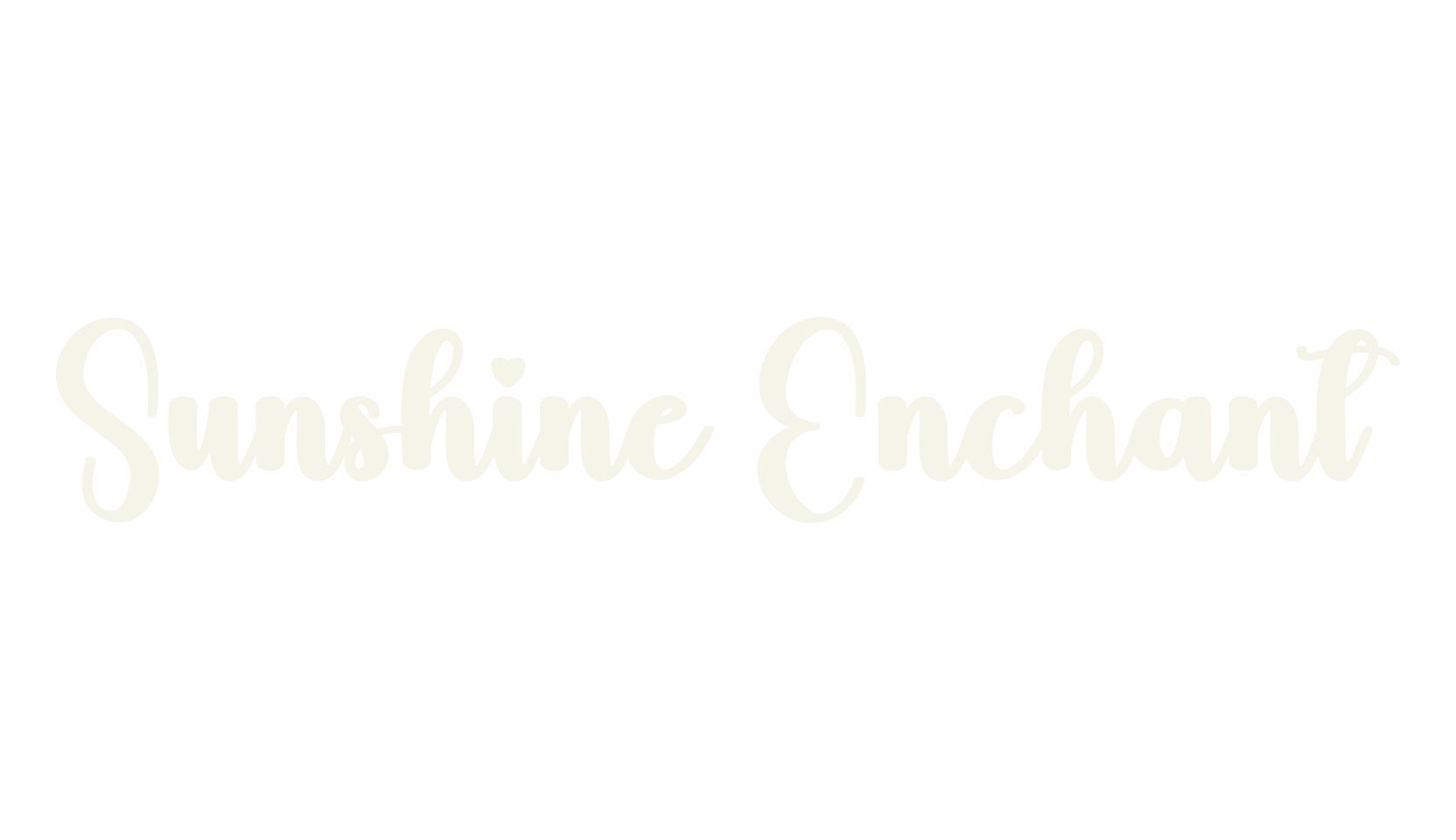 Sunshine Enchant, calligraphy font preview