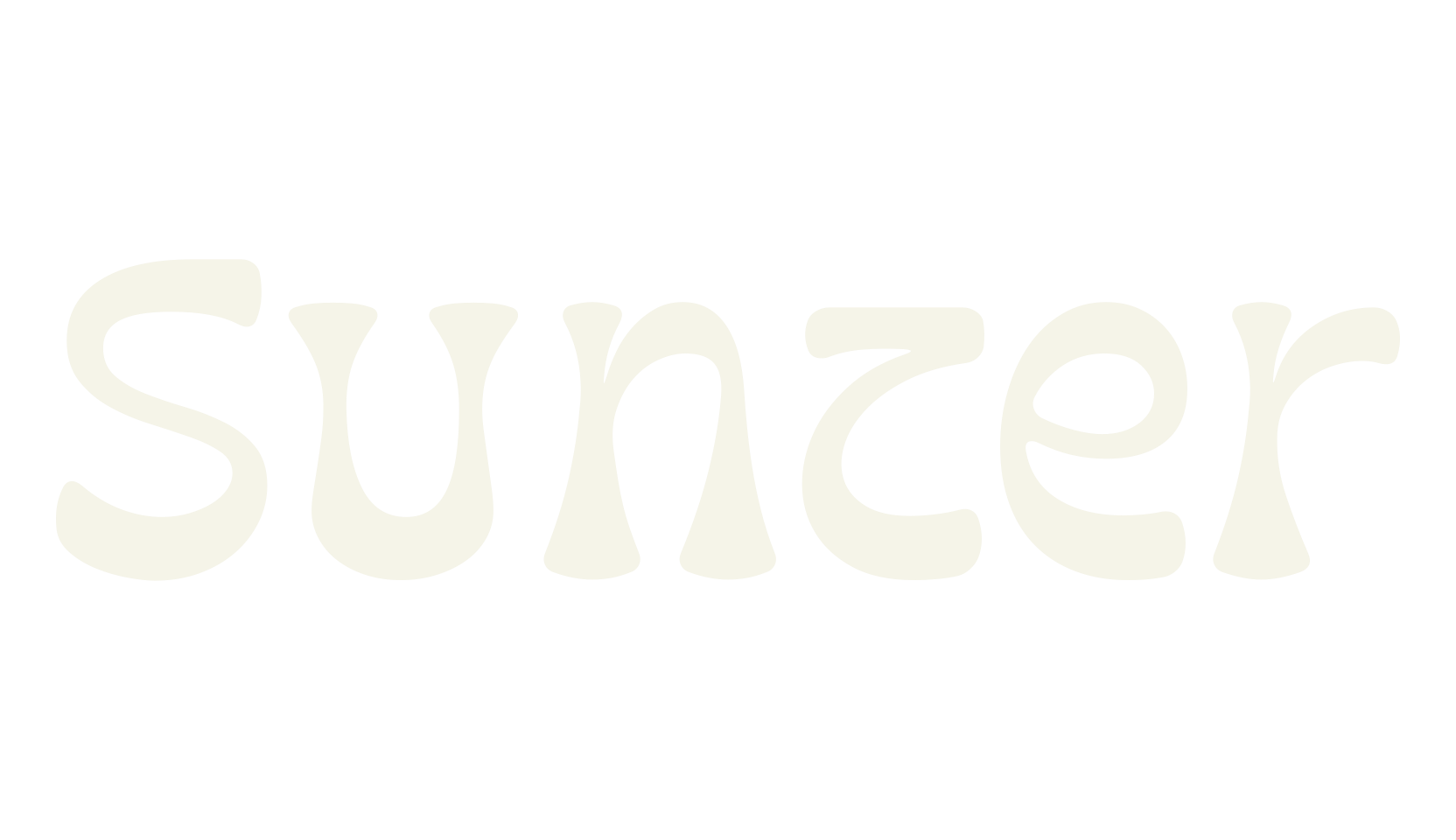 Sunter, psychedelic font preview
