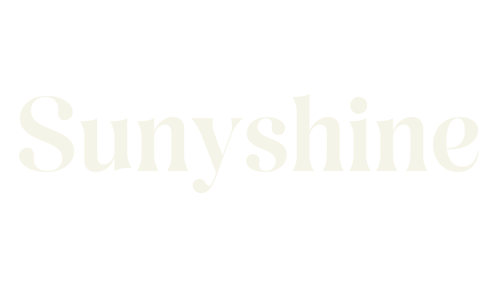 Sunyshine, cursive font preview