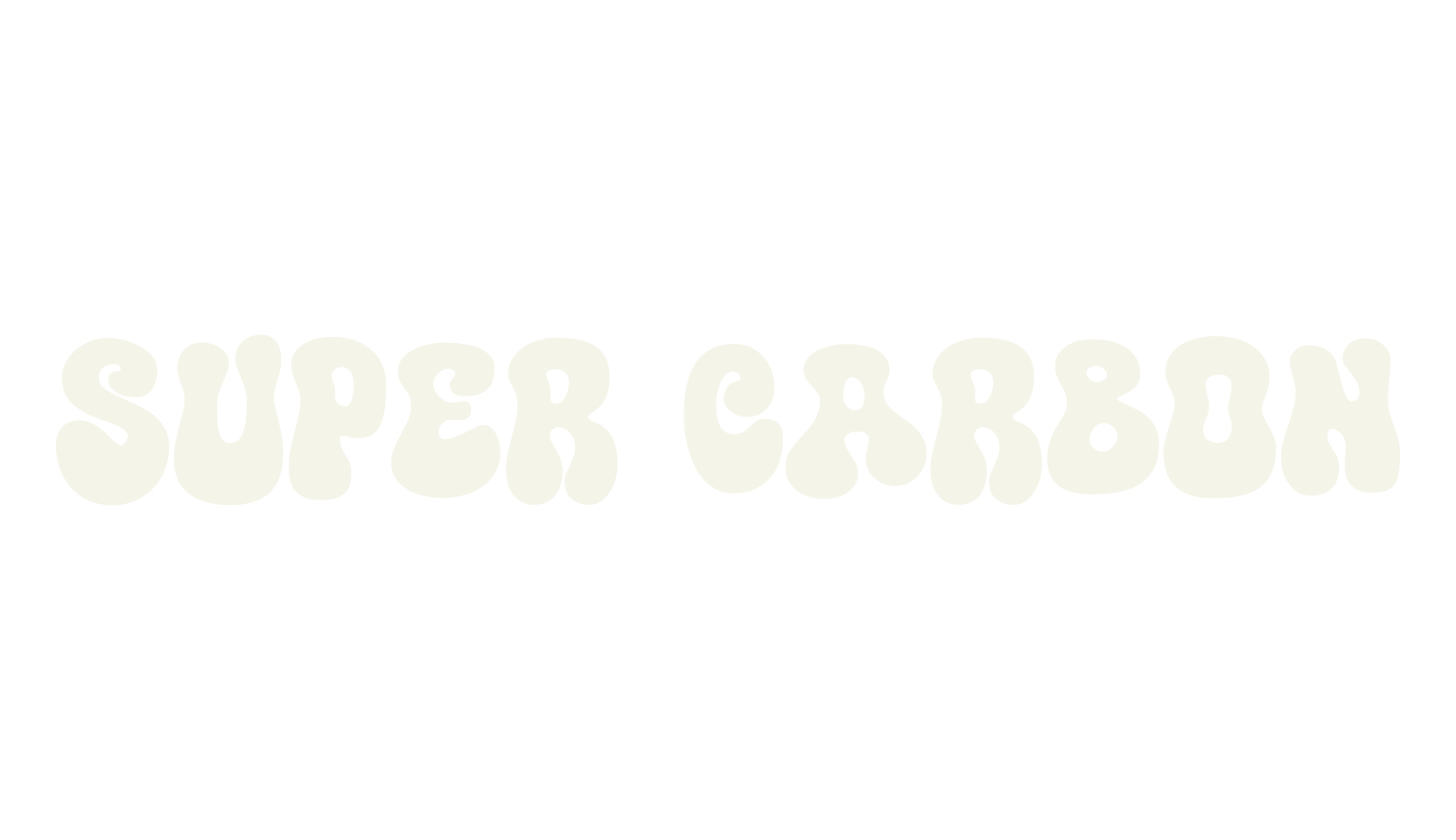 Super Carbon, display market font preview