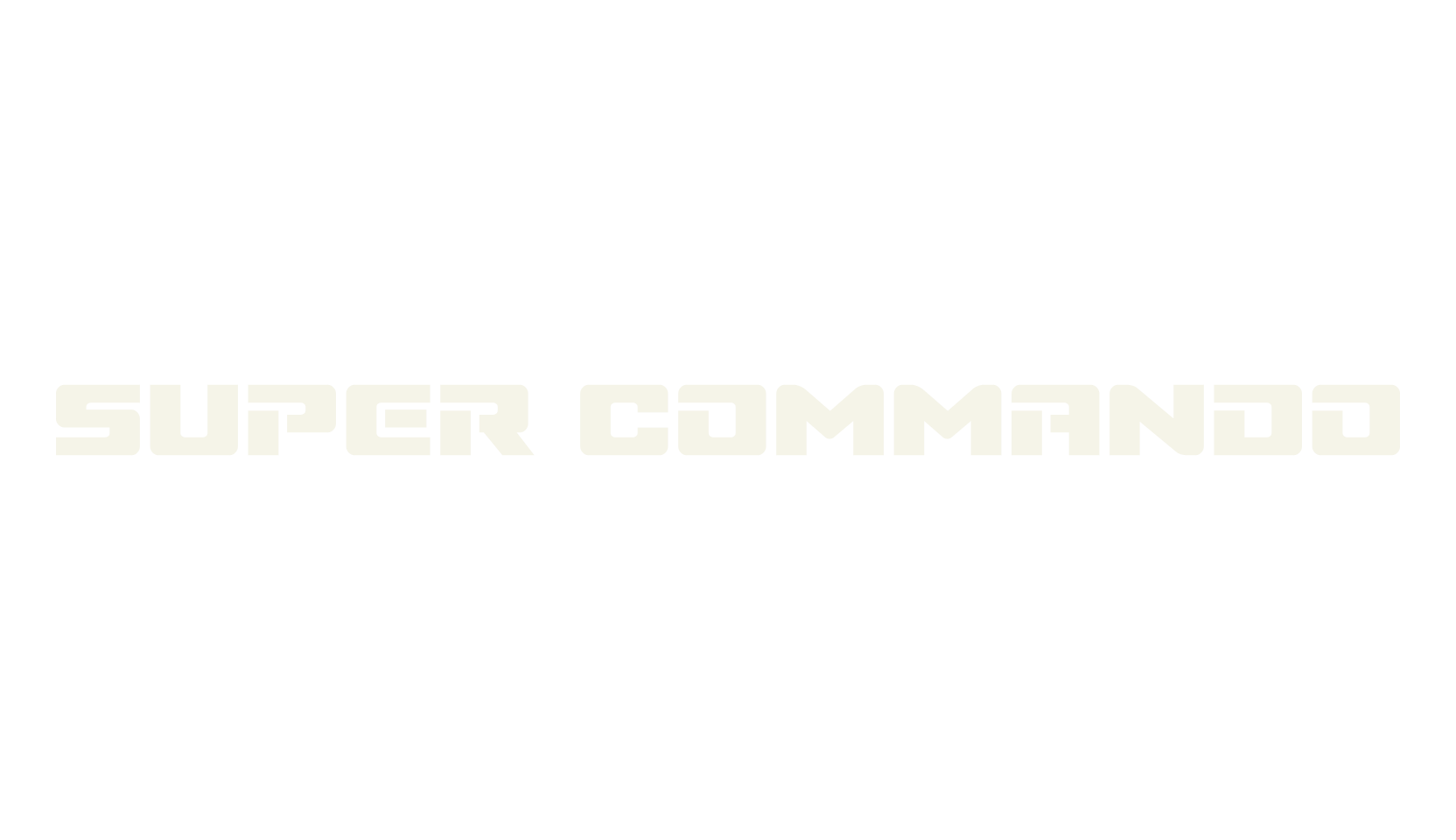 Super Commando, display market font preview